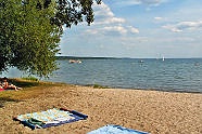 Die Müritz - Am Müritz-Strand in Klink